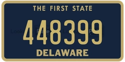 448399  license plate in DE