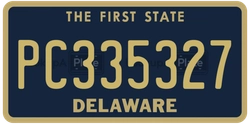 PC335327  license plate in DE
