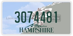 3074481  license plate in NH