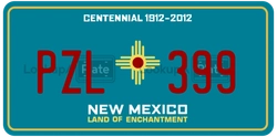 PZL399  license plate in NM