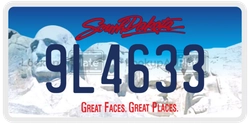 9L4633  license plate in SD