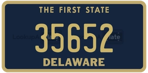 35652 license plate in Delaware