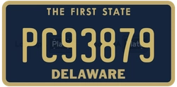 PC93879  license plate in DE