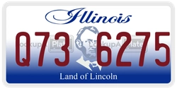 Q736275  license plate in IL