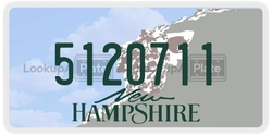 5120711  license plate in NH