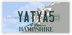 YATYA5  license plate in NH