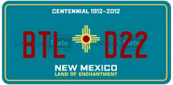 BTLD22  license plate in NM