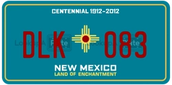 DLK083  license plate in NM