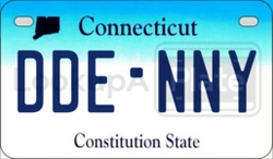 DDENNY  license plate in CT