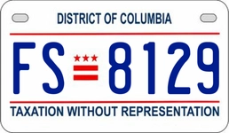 FS8129 license plate in District of Columbia