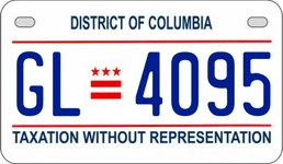 GL4095 license plate in District of Columbia