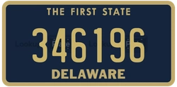 346196  license plate in DE