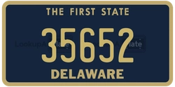 35652  license plate in DE