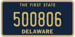 500806  license plate in DE