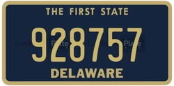 928757  license plate in DE