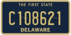 C108621  license plate in DE