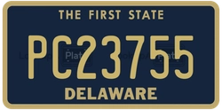 PC23755  license plate in DE