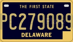 PC279089 license plate in Delaware
