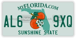 AL69XQ  license plate in FL