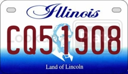 CQ51908 license plate in Illinois