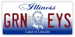 GRNEYS license plate in Illinois