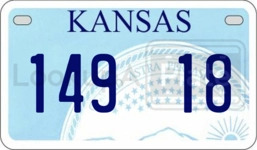 14918 license plate in Kansas