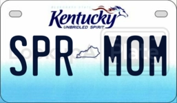 SPRMOM license plate in Kentucky
