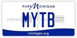 MYTB  license plate in MI