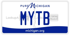 MYTB license plate in Michigan