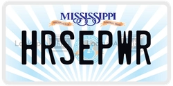 HRSEPWR  license plate in MS