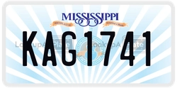 KAG1741  license plate in MS