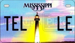 TELLE license plate in Mississippi