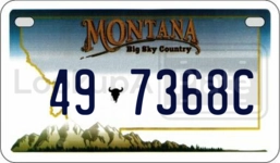 497368C license plate in Montana