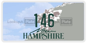 146 license plate in New Hampshire