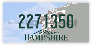 2271350 license plate in New Hampshire