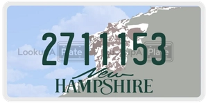2711153 license plate in New Hampshire