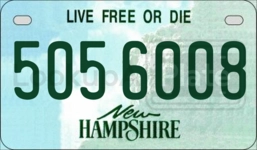 5056008 license plate in New Hampshire