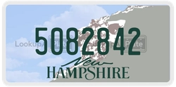 5082842  license plate in NH