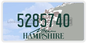 5285740 license plate in New Hampshire