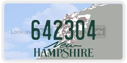 642304  license plate in NH