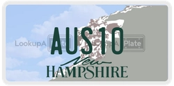 AUS1O  license plate in NH