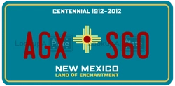 AGXS60  license plate in NM