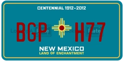 BGPH77  license plate in NM