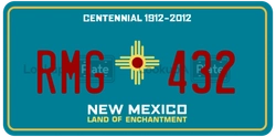 RMG432  license plate in NM