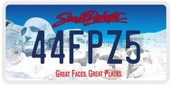 44FPZ5  license plate in SD