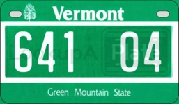 64104 license plate in Vermont