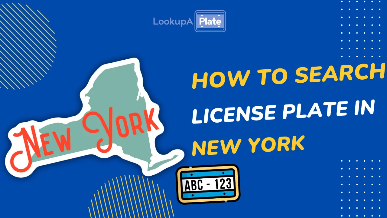License plate search New York