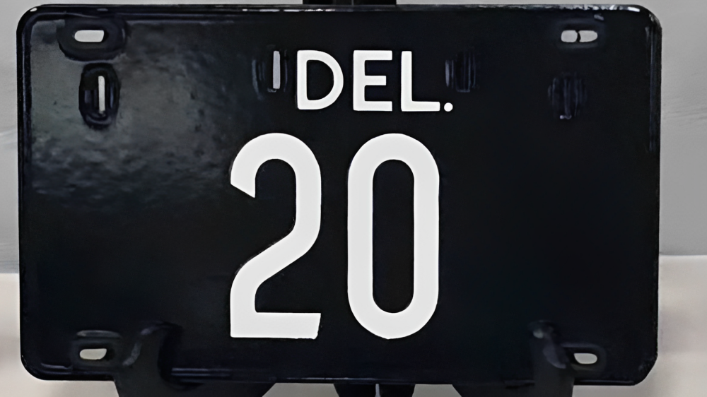 20 vanity plate delaware