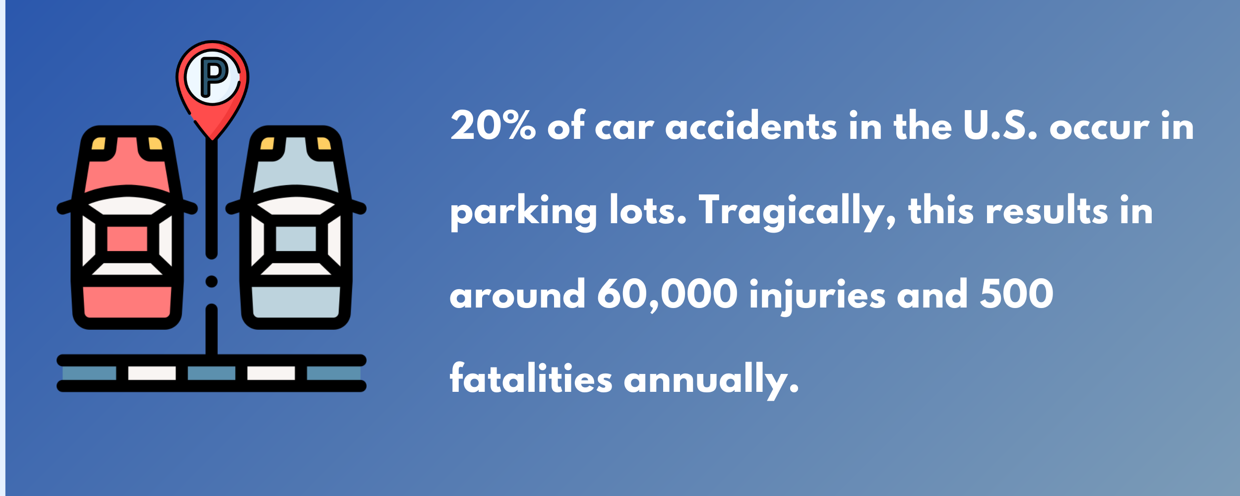 parking accident data injury and fatality rate