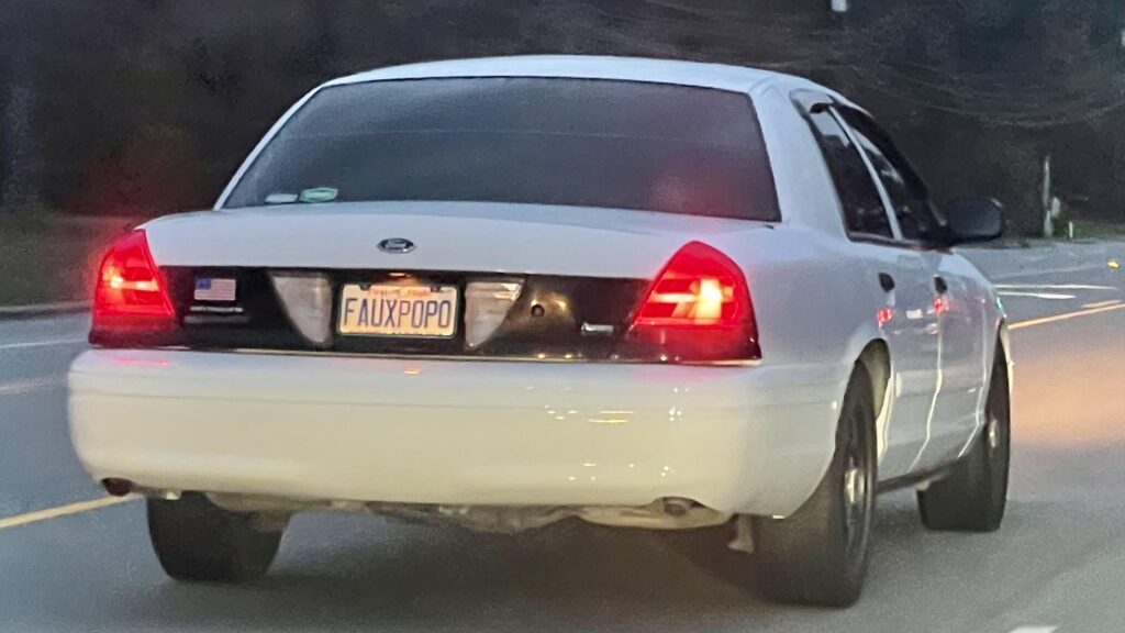 #18 FAUXPOPO License Plate